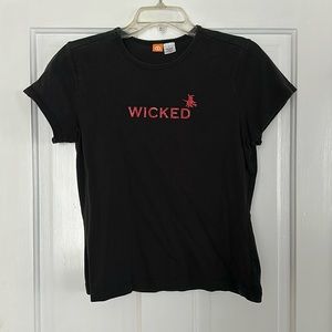 Black tee, wicked fun!